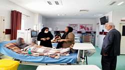 گزارش تصویری بازدید رییس و معاون درمان دانشگاه از بیمارستان آیت الله بهاری1