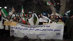 گزارش تصویری حضور کادر بهداشت و درمان در محکومیت از تجاوز دشمن  فروردین ماه