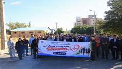 گزارش تصویری همایش پیاده روی به مناسبت روز جهانی قلب