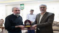 گزارش تصویری دیدار و تجلیل  سرپرست و معاونین وبرخی مدیران از خانواده شهید محمدی  