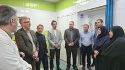 گزارش تصویری بازدید شبانه سرپرست دانشگاه و مدیر بازرسی استانداری از بیمارستان سینا فرشچیان