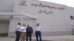 گزارش تصویری بازدید از پرتو درمانی بیمارستان سرطان