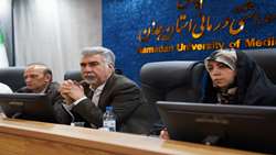 گزارش تصویری پدافند غیر عامل استان علوم پزشکی همدان