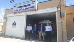 بزرگداشت روز اورژانس پیش بیمارستانی در شهرستان رزن