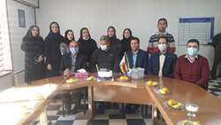 برگزاری مراسم روز حسابدار در شبکه بهداشت و درمان شهرستان ملایر
