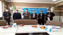 تجلیل از ایثارگران شبکه بهداشت و درمان تویسرکان