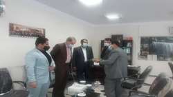 دیدار شهردار، رئیس و اعضای شورای شهر نهاوند با مدیر شبکه بهداشت و درمان
