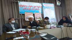 برگزاری کارگروه امور بانوان و خانواده در فرمانداری شهرستان تویسرکان