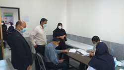 راه‌اندازی مرکز تجمیعی واکسیناسیون کرونا در شهرستان تویسرکان