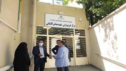 بازدید معاون توسعه مدیریت و منابع دانشگاه  از مرکز فیزیوتراپی شهید مباشر کاشانی در روز ملی فیزیوتراپی