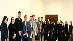 تجلیل از مددکاران اجتماعی دانشگاه علوم پزشکی همدان در معاونت درمان