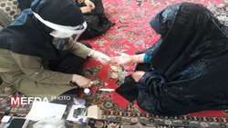 برگزاری اردوی جهادی در روستای دولت آباد