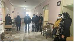 بازدید تیم کارشناسی معاونت بهداشت، آموزش و پرورش و قرارگاه پدافند زیستی از مدارس شهر همدان