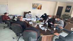 جلسه بررسی مسائل و مشکلات پروژه خیرساز بیمارستان محلی ازندریان برگزار شد