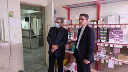 بازدید سرزده رییس دانشگاه از مرکز جامع شبانه روزی سلامت ازندریان