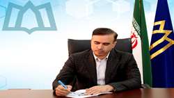 پیام دکتر رشید حیدری‌مقدم به منظور قدردانی از اعضای محترم هیات رئیسه، مدیران دانشگاه، اعضای محترم هیات علمی، کارکنان و دانشجویان و مسئولان استان