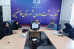 برگزاری اولین کمیته شورای فرهنگی در شبکه بهداشت و درمان شهرستان فامنین