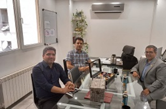  دیدار با مدیرعاملان شرکت جهانی توانا کیش و گروه صنعتی گلرنگ تهران 