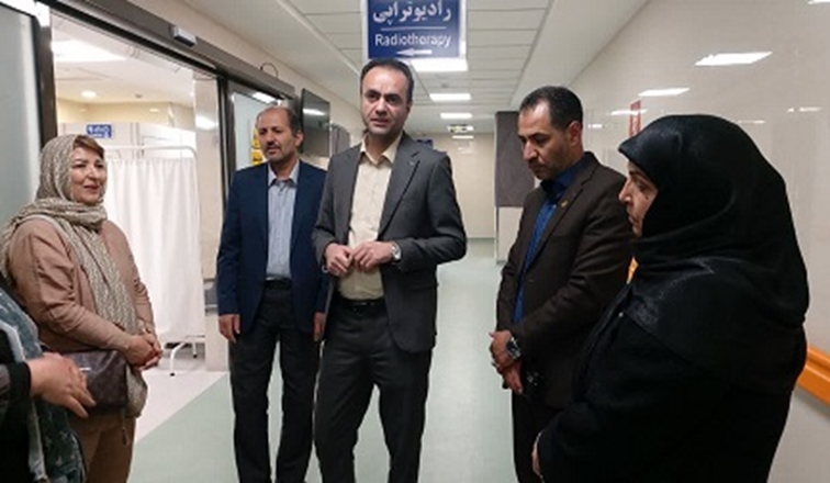 تداوم حمایت فرزانه نیک‌پور خیّر حوزه سلامت از تکمیل پروژه مرکز جامع سرطان 