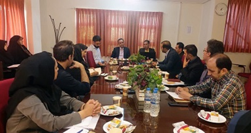 برگزاری جلسه با رابطین موسسات خیریه بیمارستانی برای حمایت از مرکز جامع سرطان                                               