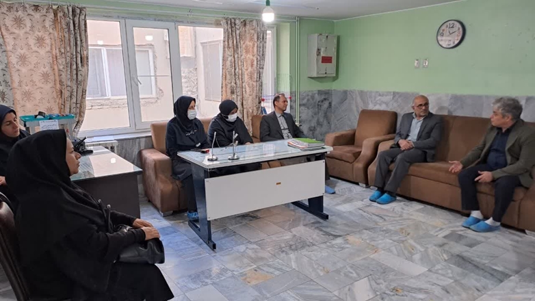 بازدید سرزده معاون درمان دانشگاه از بیمارستان ولیعصر(عج) تویسرکان 