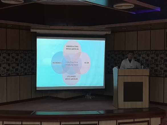 کنفرانس حضوری  Myocardial Viability