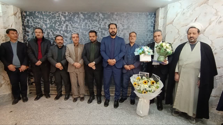 آئین تکریم و معارفه سرپرست بیمارستان امام رضا(ع) شهرستان کبودراهنگ 
