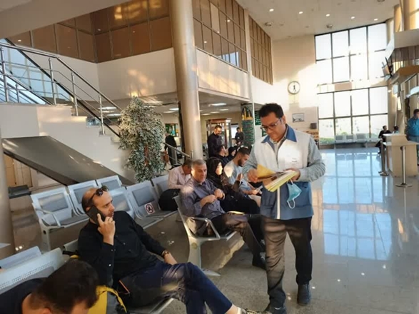 از سرگیری فعالیت پایگاه مراقبت بهداشتی مرزی هوایی همدان 