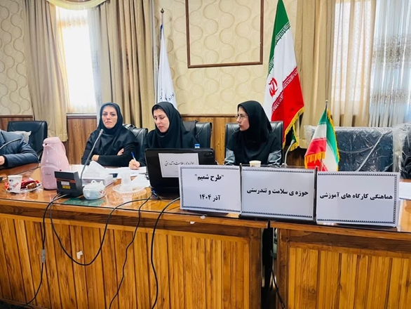 برگزاری جلسه هماهنگی و ساماندهی برنامه‌های آموزشی سلامت‌محور در مدارس استان همدان