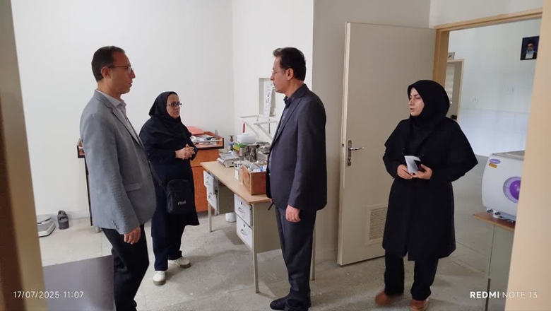 بازدید معاون اجرایی معاونت بهداشتی  از آموزشگاه بهورزی تویسرکان
