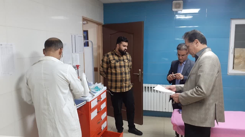بازدید شبانه از شبکه بهداشت و درمان ملایر؛ نظارت بر کیفیت خدمات شبانه‌روزی و رفاه پرسنل در مراکز سامن و ازندریان