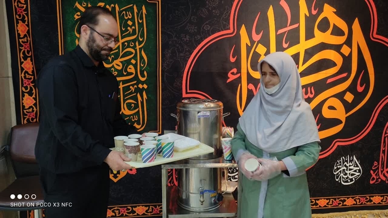  برگزاری مراسم شهادت حضرت زهرا (س) در مرکز آموزشی درمانی قلب و عروق فرشچیان