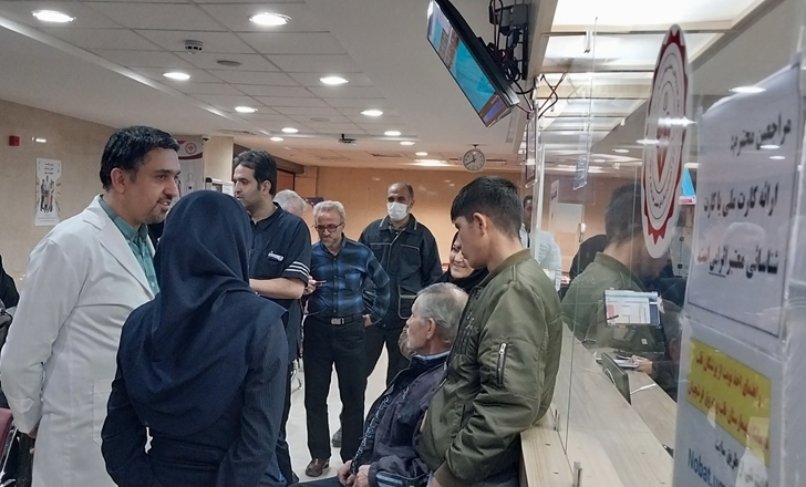 آغاز به کار سیستم فراخوان بیمار در درمانگاه فوق تخصصی قلب و عروق فرشچیان
