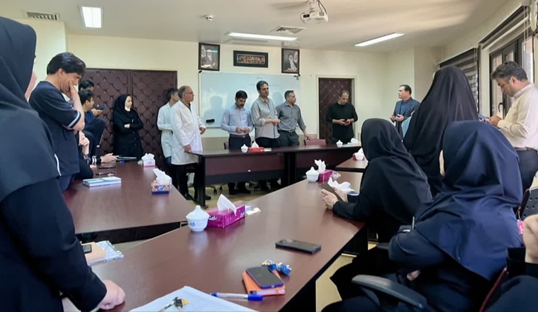 فراخوان اعضای چارت فرماندهی حادثه بیمارستان قلب و عروق فرشچیان، برای دومین بار