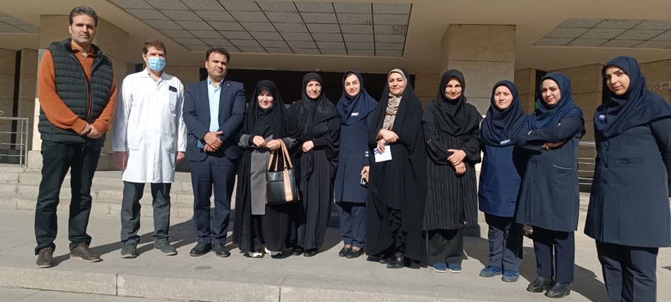بازدید مدیران ارشد پرستاری وزارت متبوع از مرکز قلب و عروق  فرشچیان