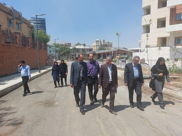 بازدید معاون درمان دانشگاه از مراحل پایانی ساخت پروژه بیمارستان ۲۷۲ تختخوابی بیمارستان اکباتان 