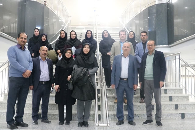 بازدید عملکردی تیم کارشناسی حوزه معاونت درمان از مرکز آموزشی درمانی اکباتان