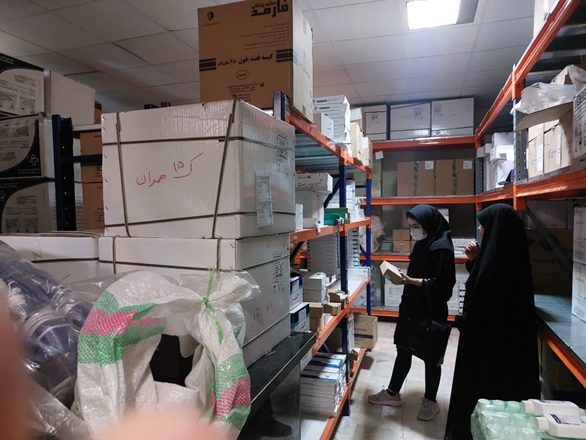 بازدید و بازرسی کارشناسان مدیریت تجهیزات و ملزومات پزشکی 