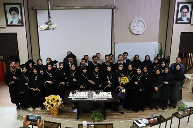 برگزاری آیین دانش آموختگان مقطع کارشناسی دانشکده بهداشت