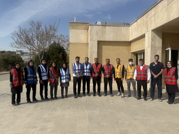 مانور تخلیه اضطراری در بیمارستان امام حسن مجتبی(ع) برگزار شد