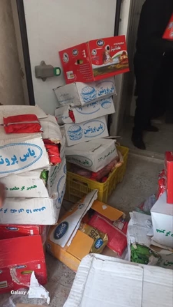 کشف محموله بزرگ مواد غذایی پروتئینی فاسد شدنی در تویسرکان 