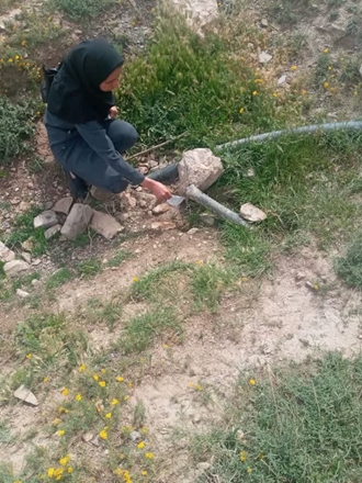 بازدیدمشترک کارشناسان مرکزبهداشت واداره آب و فاضلاب از روستاهای تویسرکان 