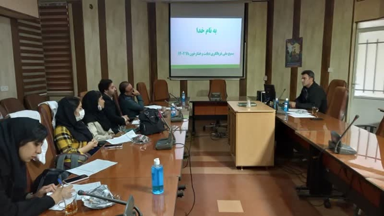 جلسه بسیج ملی فشارخون بالا و دیابت ویژه پزشکان شهرستان در مرکز بهداشت برگزار شد 