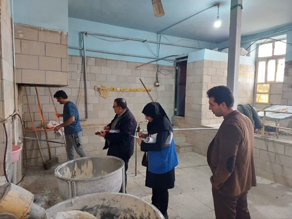 گشت مشترک بازرسی از نانوایی های سطح شهر و روستاهای شهرستان