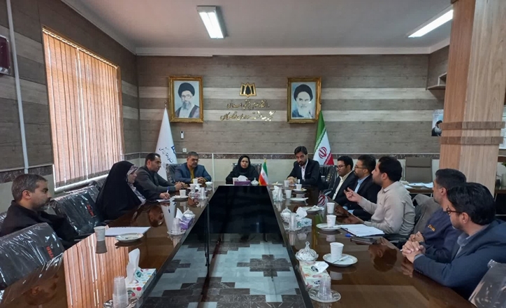نشست مدیر مشارکت‌های مردمی دانشگاه با سرپرست شبکه بهداشت و درمان شهرستان 