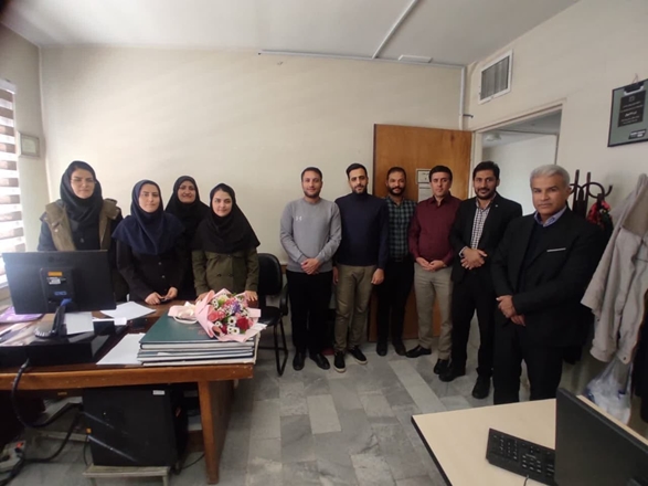 مراسم گرامیداشت "روز حسابدار" در حوزه مالی شبکه بهداشت و درمان شهرستان رزن