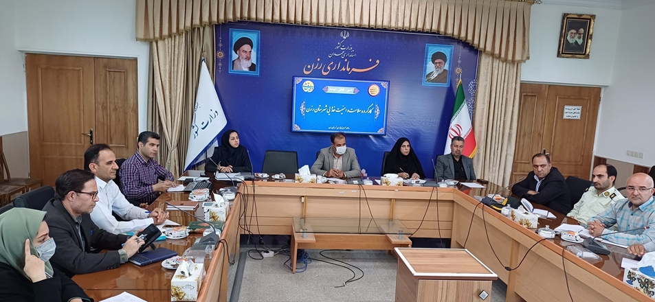 برگزاری اولین کارگروه سلامت و امنیت غذایی شهرستان رزن با تمرکز بر بیماری‌های غیرواگیر و بهداشت آب 