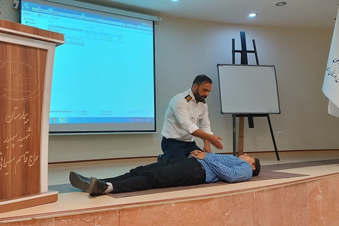 برگزاری کارگاه آموزشی احیای قلبی ریوی پایه 