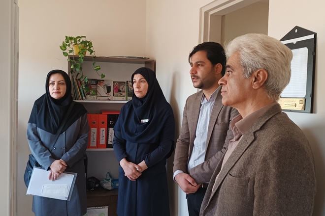 بازدید کارشناسان معاونت درمان دانشگاه از بخش دیالیز و واحد دیابت بیمارستان سردار شهید سلیمانی 