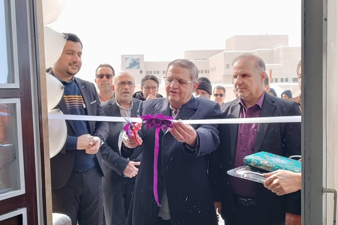 افتتاح بلوک دوم پانسون پزشکان در بیمارستان سردار شهید حاج قاسم سلیمانی